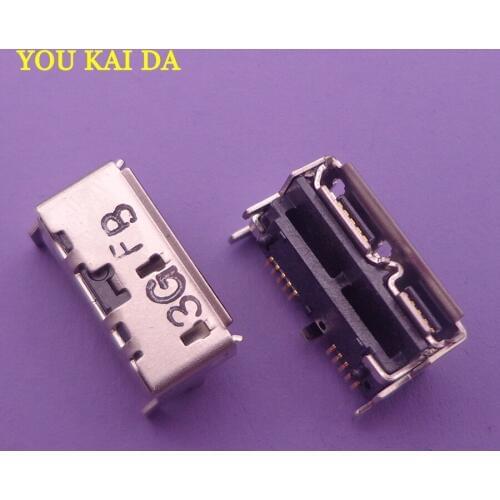 10pcs For Western Digital Seagate Toshiba Mobile hard disk / tablet 3.0 Micro USB connector USB Port Plug Socket JACK