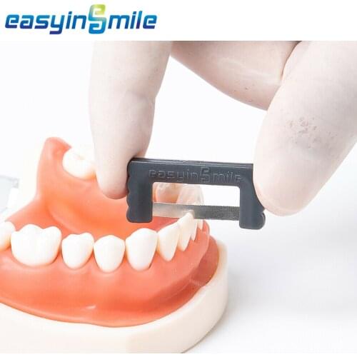 10 Pcs Dental Orthodontic Interproximal Reduction Strips Saw 0.01MM EASYINSMILE Enamel Polishing for Removal&Cleaning