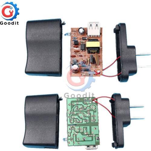 US Plug Adapter AC-DC 220V to 5V 800mA lighting transformers Power Supply Adapter Converter Charger For LED Strip light DIY Kit