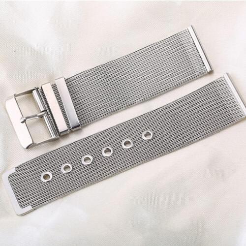 Stainless Steel Watch Band for Huami Amazfit Bip Bit Watch Replacement Bracelet Wistband for Amazfit Stratos 2 Pace Men Women