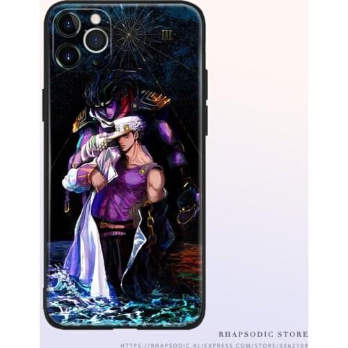 Part 4 Jotaro JOJO Anime Fanart Soft Silicone TPU Phone Case Cover Shell For IPhone SE 6 6s 7 8 Plus X XR XS 11 12 Mini Pro Max
