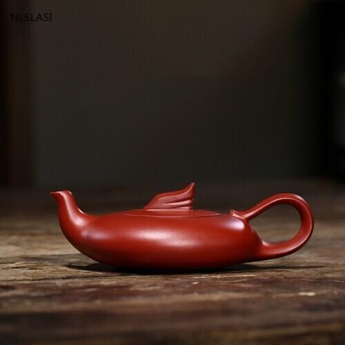 Yixing Dahongpao tea pot purple clay filter teapot beauty kettle Raw ore Handmade Boutique Teaware Customized gifts 170ml