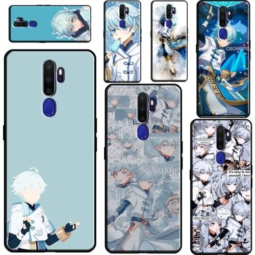 Chongyun Genshin Impact For OPPO A52 A72 A91 A5 A9 A31 A53 2020 Reno2 Z Find X2 X3 Pro A3S A5S A1K A15 A93 Case