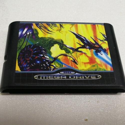 Darius 16 Bit MD Game Card Sega Mega Drive Genesis