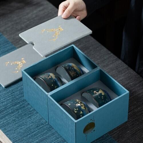 Porcelain Master Cup Set Office Tea Making Tea Cup Kung Fu Tea Set Teacup Handy Gift Ceremonial Cup Porcelain Teacup Set Bowls