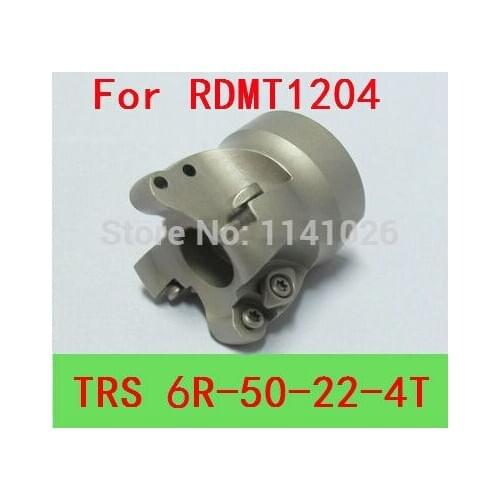 Free Shopping TRS-6R-50-22 -4T Face End Milling Cutter Indexable Flat Roughing Cutting ,CNC Milling Cutter
