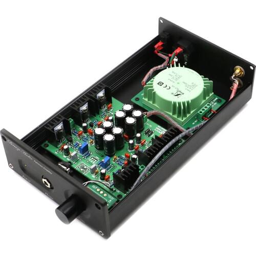 Finished HIFI JLH HOOD1969 Class A Headphone Amplifier