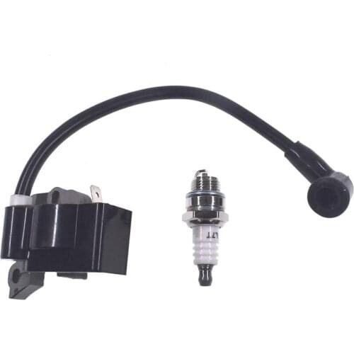 Ignition Coil Spark Plug Kit for STIHL FS55 FS55C FS46 FC55 FS38 FS45 FS55 HL45 HS45 KM55 Trimmer Brushcutter 4140 400