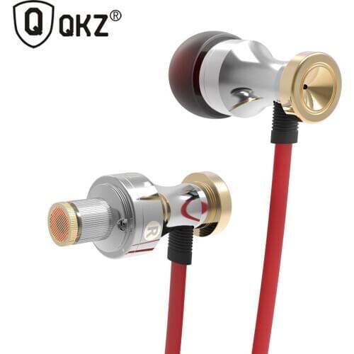 QKZ KD1 Driver Earphone Detachable Cable In Ear Audio Monitors Noise Isolating HiFi Music Sports Earbuds for iPhone Samsung
