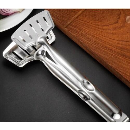 New Fried Fish Food Clip Detachable Double Spatula Tongs Shovel Clip Steak Clip Household Kitchen Cooking Accessories