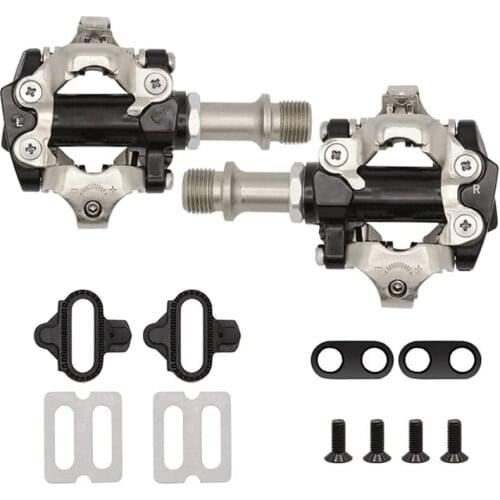 SPD Pedals 9/16 Inch MTB Bike Clip In Pedals SPD Cleats Included Suitable For Mountain Bike Accessories