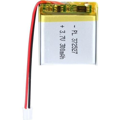 YDL 3.7V 300mAh 372527 Rechargeable Lipo Battery with JST Connector
