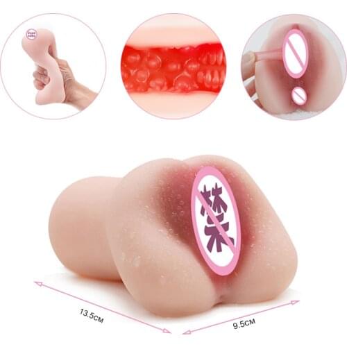 Sex Toys for Men Male Masturbator Vagina for Men pussy adult Sex Shop 4D Realistic Deep Artificial Vagina Anal Oral Erotic Anus