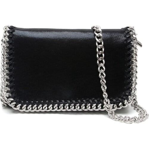 Women Mini Leather Crossbody Bags Chain Shoulder Messenger Bags Ladies Handbags Crossbody Bag