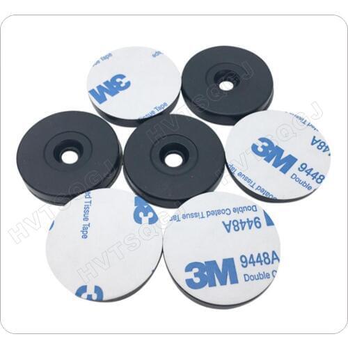100pcs/lot 125khz em4100/tk4100 ID anti metal 3M sticker tag for Guard Tour System