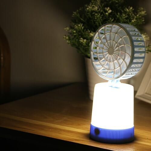 2017 Universal Portable Rechargeable LED Fan air Cooler Mini Operated Desk USB Fan for PC Laptop Computer night light fan