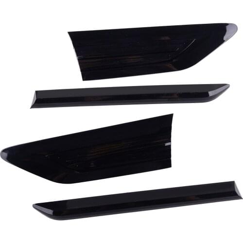 Beler 4Pcs Side Wing Fender Air Vent Hood Intake Emblem Badge Cover Trim Sticker Fit for VW Tiguan 2nd Gen 2017-2019 2020