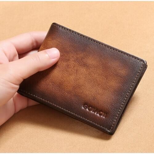 Card holder male driver’s license leather case multi-function card holder leather driver’s license protection card bag