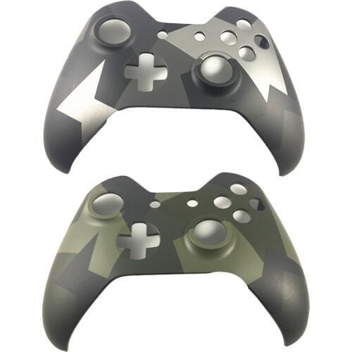 For Xbox One Wireless Controller Camo Camouflage Front Faceplate Limited Edition Housing Top UP Shell Case Cover Replacement