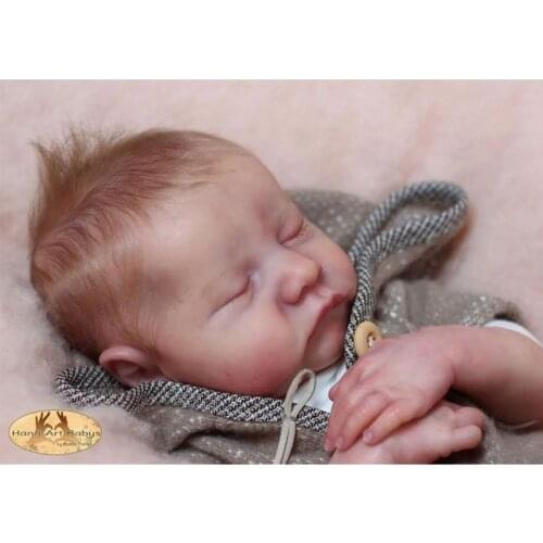 40JC Reborns Doll Kit 21 inch Blank Unpainted Baby Dolls DIY Lifelike Realistic Set