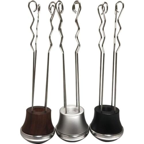 Coffee Needle Distributor Coffee Tamper Leveler Tool Coffee Powder Dispenser Blocking Break Up 탬퍼ادوات قهوة