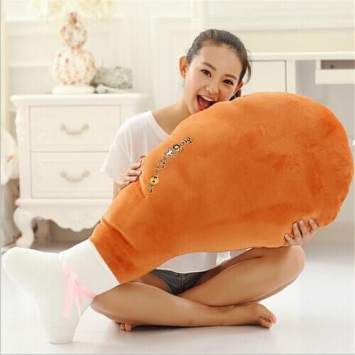 1pcs 30/90/110cm Korea TV My girlfriend is the nine-tailed fox stuffed plush chicken legs pillow birthday gift