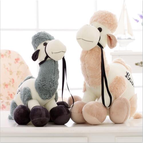 1pcs 8" 20cm Cute Camel Plush Childrens Gift Stuffed Creative Toy Factory Direct Sales Quality