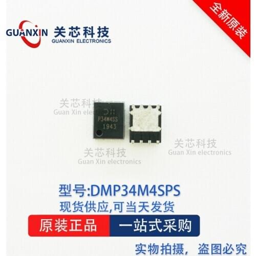10pcs DMP34M4SPS-13 DMP34M4SPS P34M4SS QFN-8