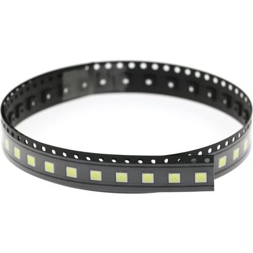 100pcs 3535 Cold White LED SMD Diodes Light-Emitting-Diode Brightness Bead Mini Size: 3.5mm x 3.5mm small LED chips