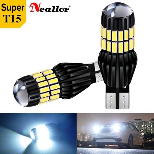 2x W16W LED No Error T15 921 912 T16 Car Backup Reverse Lamp for Opel Astra h j k g Corsa d Zafira Vectra Mokka Vivaro Insignia