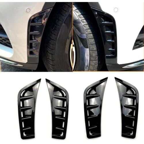 Car Front Bumper Lip Lower Spoiler Air Deflector Valance Trim For Mercedes-Benz GLC 2020+ GLC260 GLC300 Front bumper trim