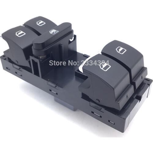 Electric Power Master Window Switch Button For VW Golf Plus 5 6 Jetta Passat CC Seat Altea Ibiza Leon Toledo 5ND959857 5K4959857