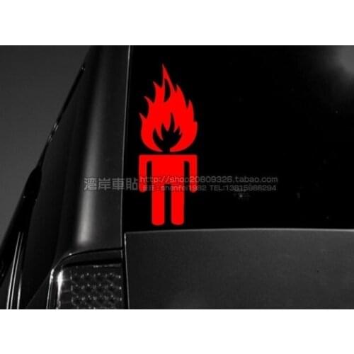 Hot Doodle Fireman Car Sticker Car Stickers Reflective Car Stickers