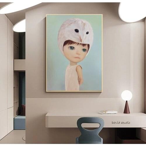 Graffiti POP ART Funny Cartoon Oil Painting Hand Made On Canvas Graffiti Art Oil Painting For Kids Wall Decoration