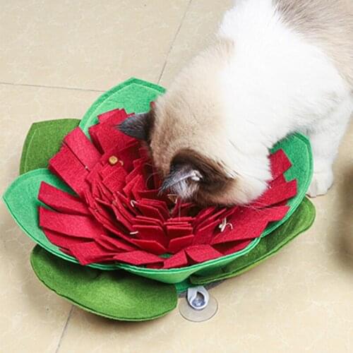 Dog Toys Snuffle Puzzle Mat Increase IQ Slow Dispensing Feeder Pet Cat Puppy Training Games FeedingFeeding Food Intelligence Toy