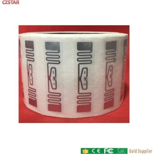 Impinj E52 UHF RFID tag monza5 M5 chip 860-960MHZ EPC ISO18000-6C self-adhesive passive RFID label wet inlay sticker