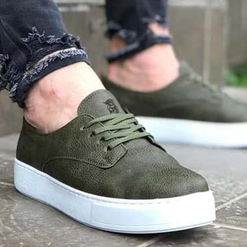 Knack Günlük Ayakkabı 077 Haki Yeni Moda Türk Malı Hızlı Kargo Tüm Kıyafetlere Uygun İndirimli Fiyatlar Hediyelik Özel