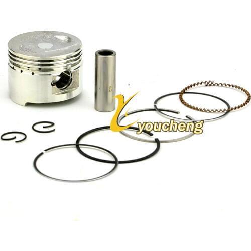 44mm Piston Kit Rings GY6 60cc Engine 4-Stroke JONWAY LANCE 139QMB 139QMA EAGLE BAJA SCOOTER ATV Power Repair TS-GY6560