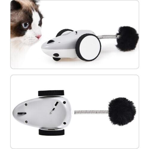 New Pet Cat Toy Realistic Mouse App Control Cats Kitten Interactive Chew Bite USB Charging Pet Toys Mice