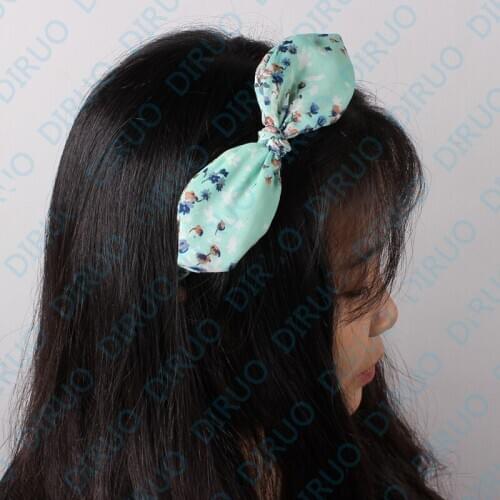 New Arrival Fashion Flower Hair Garland Lovely Rabbit Ear Headband for Headwear Women Hair Accessories Hot