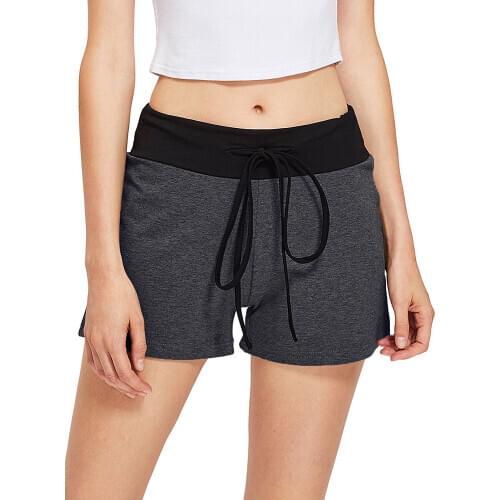 Newest Womens Running Shorts Sports Fitness Gym Workout Waistband Skinny Training Athletic Yoga Shorts Summer Panties Clothes
