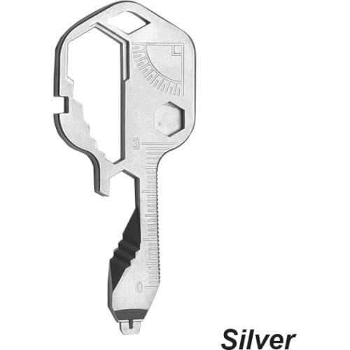 New Multi-Tool Key Multifunctional Key Pendant Wrench Set Universal Keys Gear Clips Measuring Adjustable Portable Home Hand Tool