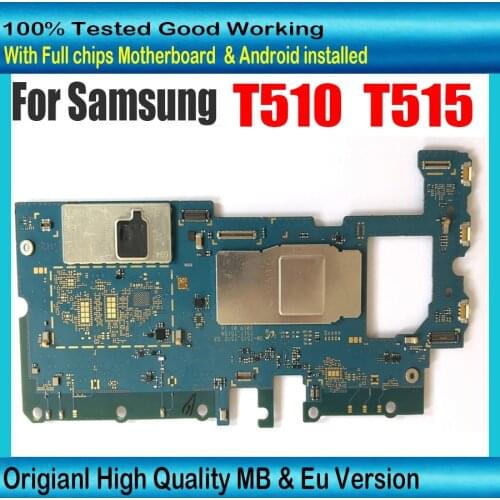 Original unlocked For Samsung Galaxy Tab A T510 T515 Motherboard With Full Chips For Samsung Galaxy Tab A T510 T515 Logic Board