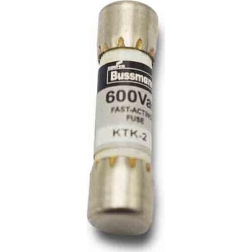 10pcs Bussmann Fuse KTK-2 600V 2A fast acting Fuse for motor circuit Protection