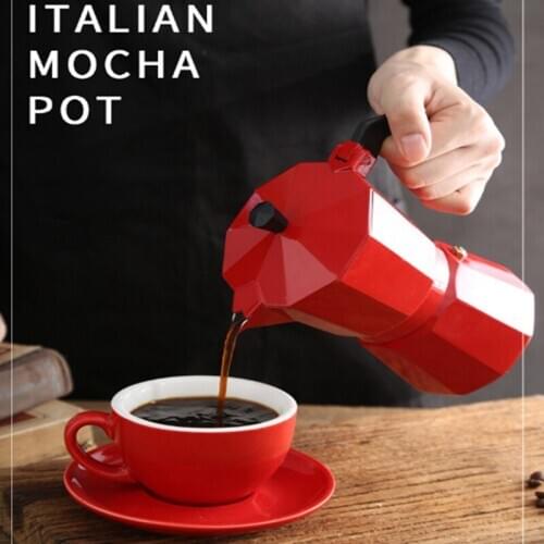 Portable Espresso Mocha Coffee Pot Percolator Tools Electric Coffee Maker Stainless Steel Filter Italian Espresso Machine