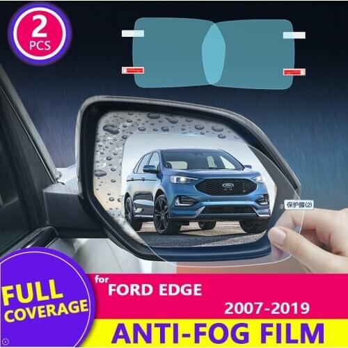 For Ford EDGE 2007~2019 2015 2016 2017 2018 Rearview Mirror Film HD Anti-Fog Rainproof Auto Mirror Sticker Car Accessories