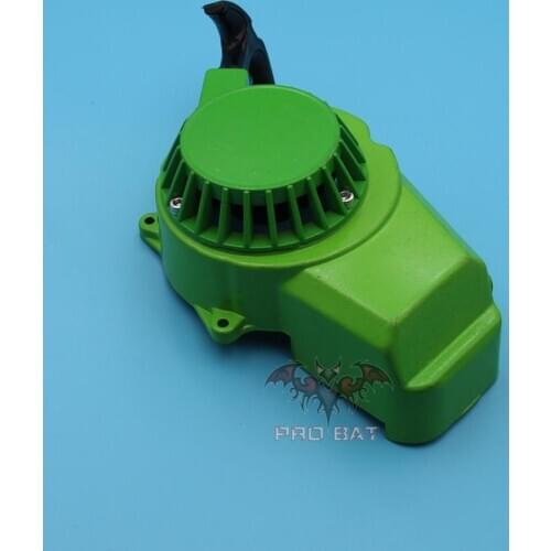 Pull Start Starter For Pocket Mini Dirt Bike ATV Quad 50cc 49cc 47cc 2 Stroke Aluminum Start