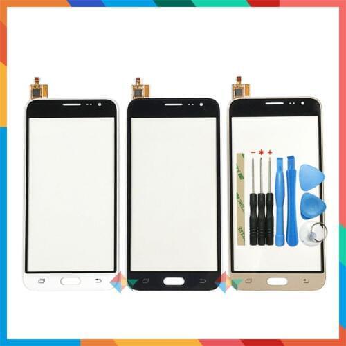 High Quality 5.0" For Samsung Galaxy J320 J3 2016 J320A J320M J320P Touch Screen Digitizer Front Glass Lens Sensor Panel