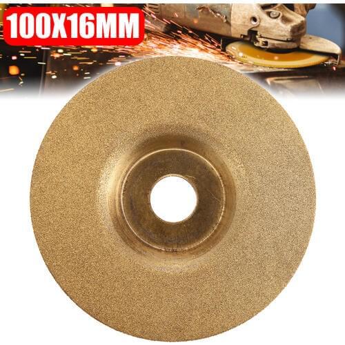 4inch Diamond Coated Grinding Wheel Disc Angle Grinder for Metal Grass Grinding Wheel Abrasive Tools 100mm*16mm