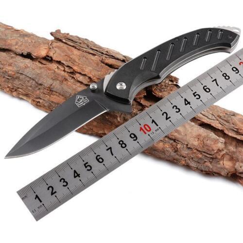 High quality folding steel knife multi-function stainless steel outdoor self-defense tool household mini fruit knife